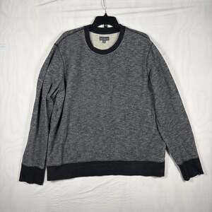 LL Bean Signature Slim Fit Gray Heathered Crewneck Sweatshirt XL